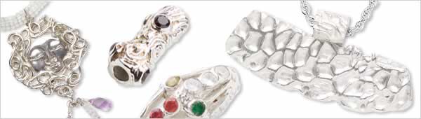 Metal clay designs